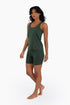 Lining shorts in cotton jersey, with elastic waist